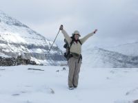 Atop Piegan Pass